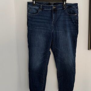 Liverpool Dark Blue Women's Skinny Jeans